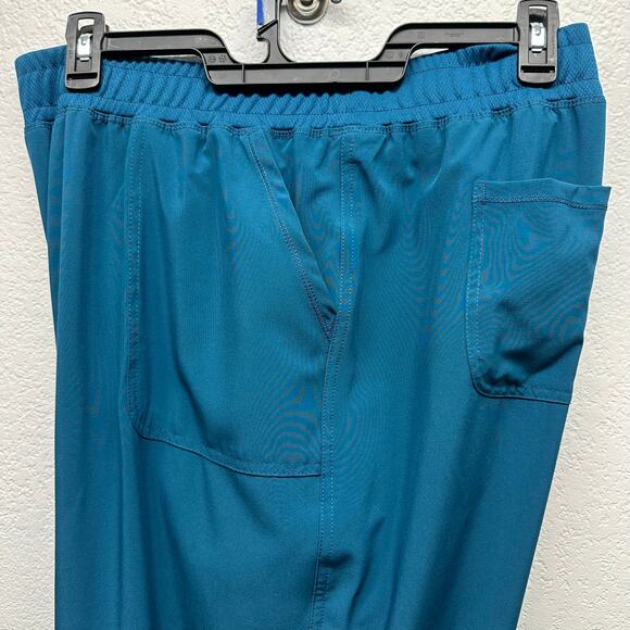 NWT! Scrubstar Women’s Sz 3XL Scrub Set V-Neck Collared Top Jogger Style Pant - Picture 5 of 17